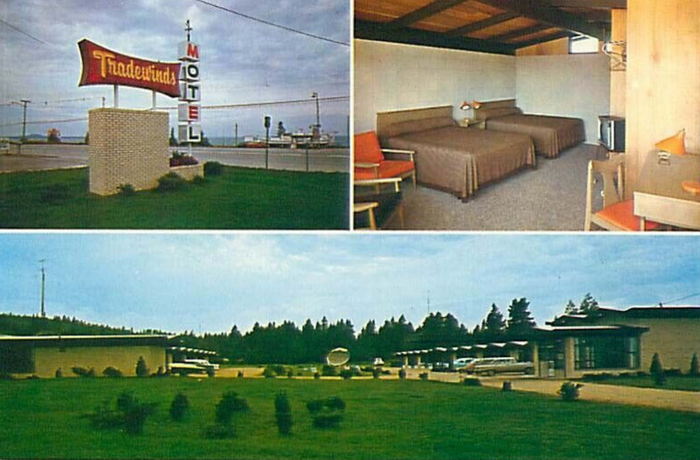 Tradewinds Motel - Postcard And Promos (newer photo)